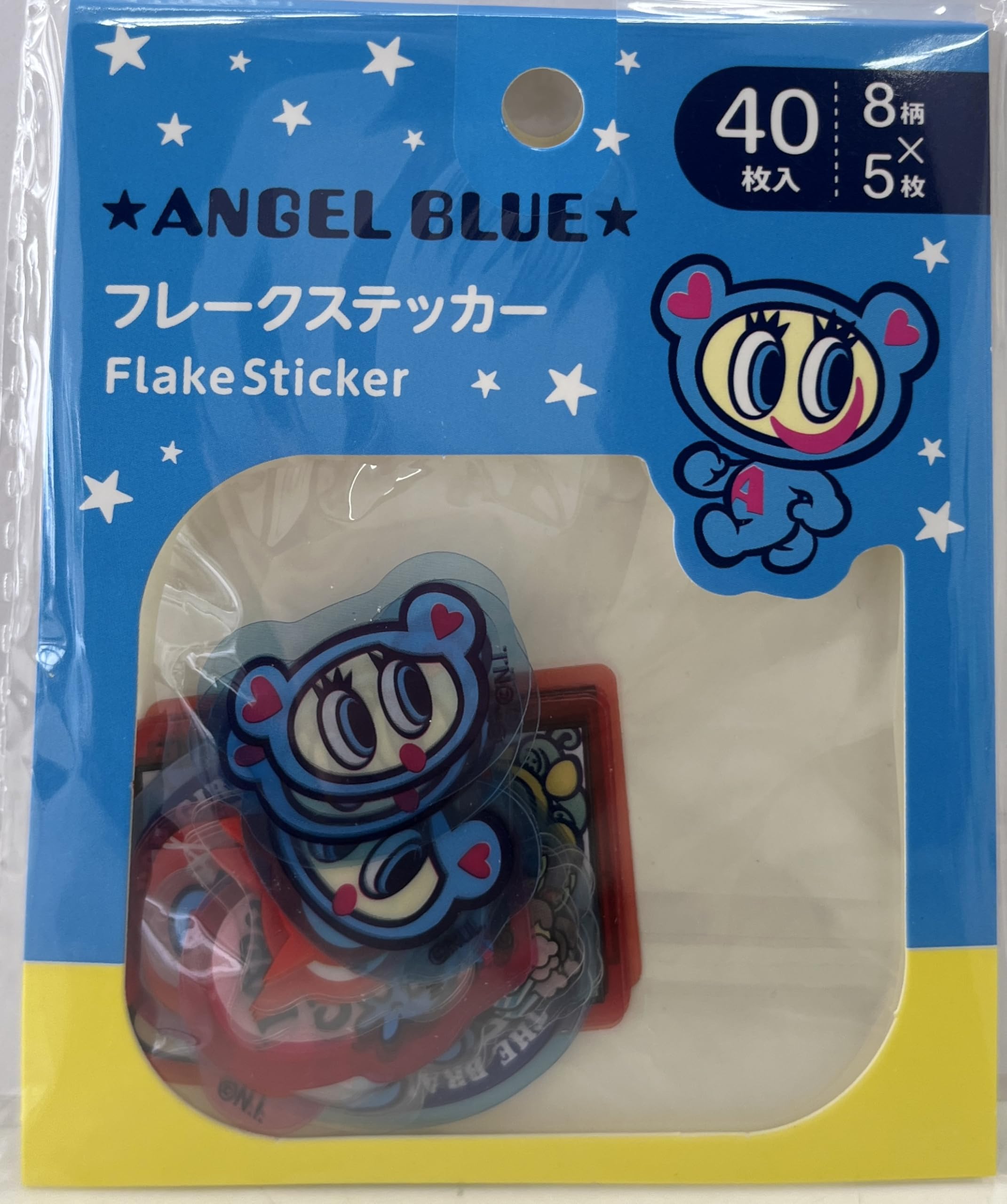 【限定SALE】キャラクター＆デザインマステフレークシールまとめ売り Amazon.co.jp: フレークステッカー 40枚入り キャラクターシールセット